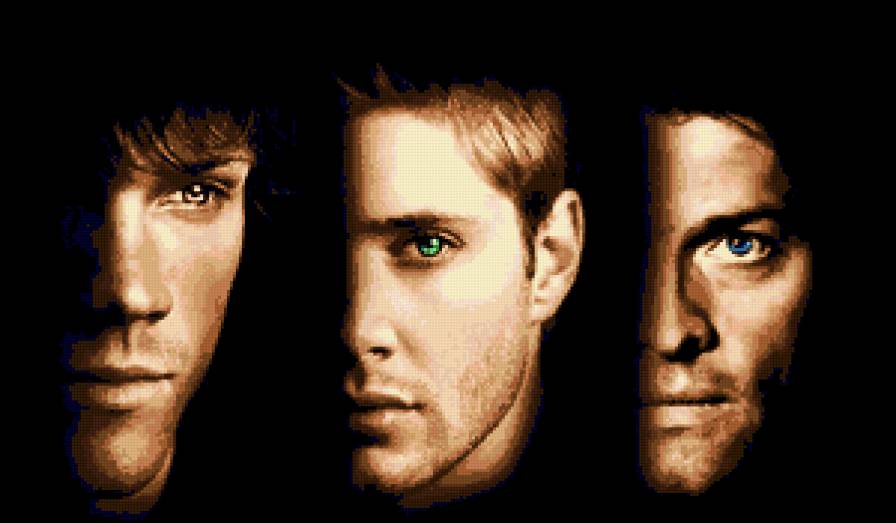 сверхъестественное - дин, сверхъестественное, мужчина, кастиил, сэм - предпросмотр