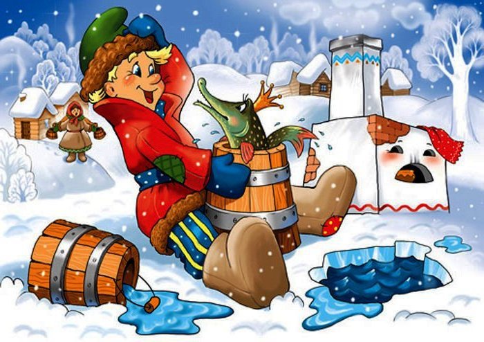 По щучьему велению - емеля, по-щучьему велению, сказка - оригинал