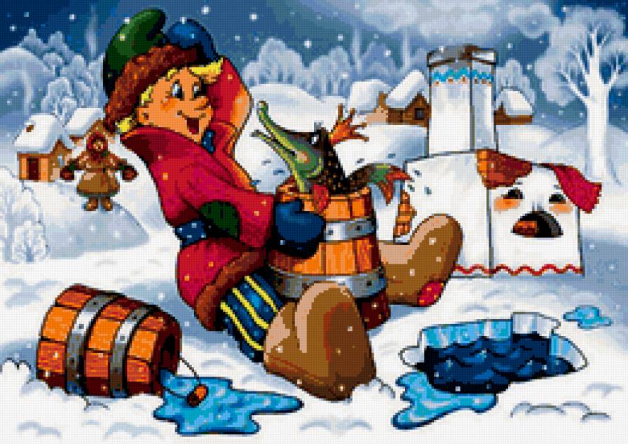 По щучьему велению - сказка, по-щучьему велению, емеля - предпросмотр