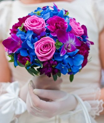 Свадебный букет 9 - цветы, свадьба, букет - оригинал