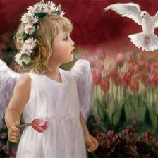 Схема вышивки «Ангелочек»