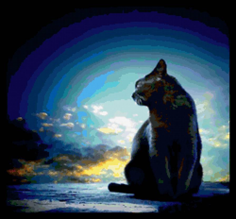 Кошка - животные - предпросмотр