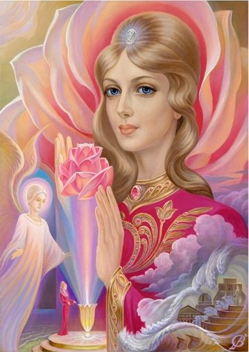 женский образ - оригинал