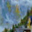 Предпросмотр схемы вышивки «Горный пейзаж» (№376818)