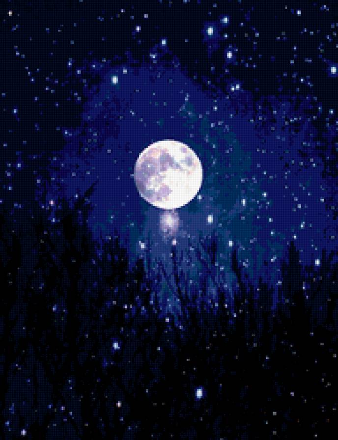 Луна - планета, луна, космос - предпросмотр