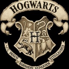 Схема вышивки «Hogwarts»