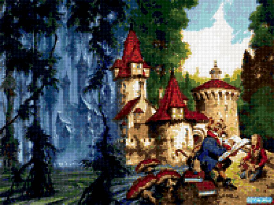 замок - замки, строения, дома - предпросмотр