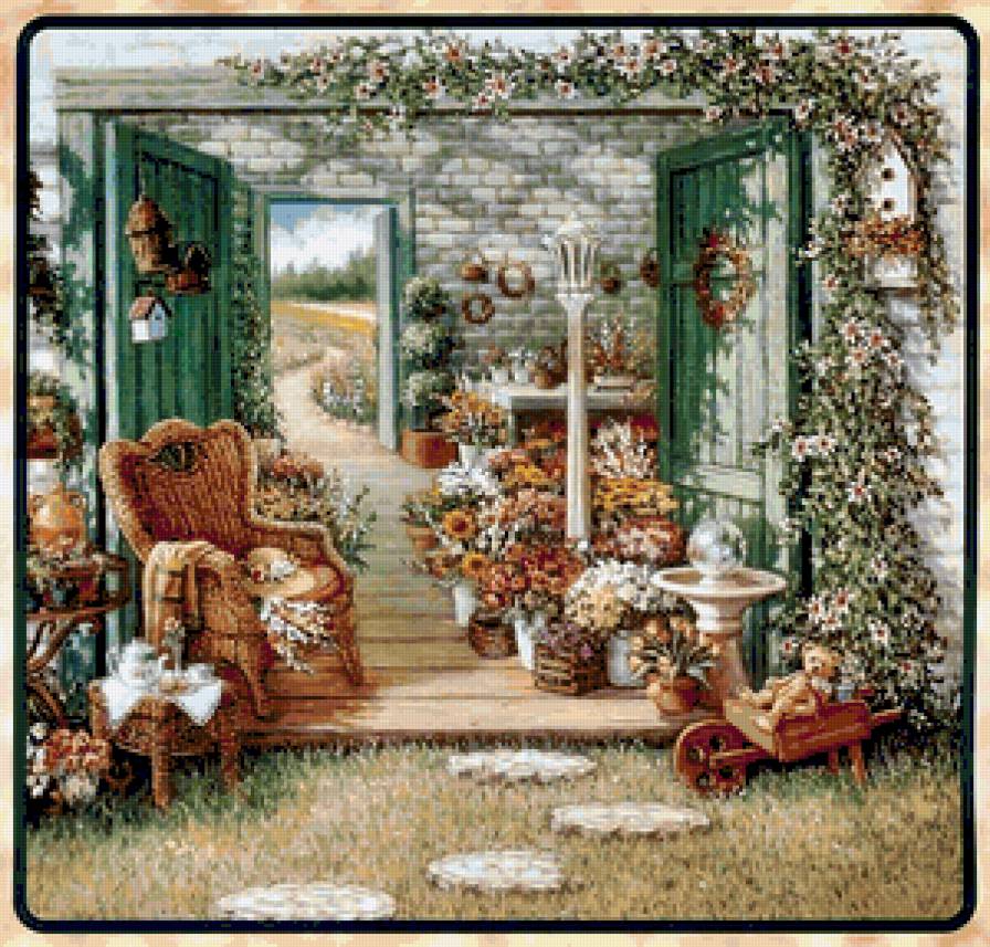 №377288 - красота женщины, цветы, картины, девушка, фэнтези, дети, живопись - предпросмотр