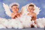 Схема вышивки «дети ангелы»