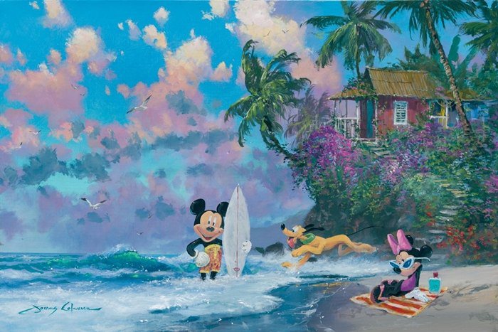 сказки диснея - море, мультик, дисней, микки маус, сказочкая страна, сказка, мини маус - оригинал