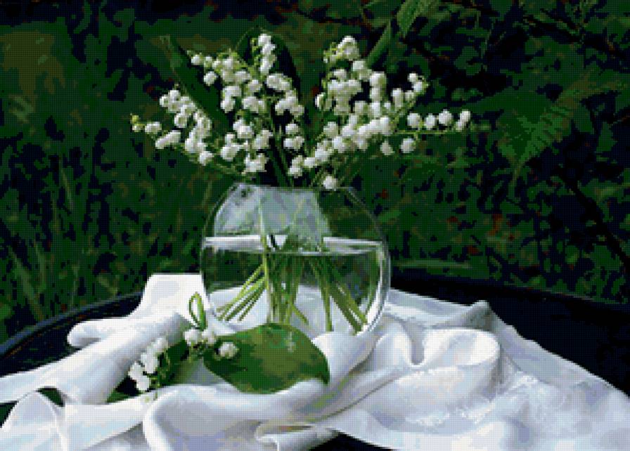 ландыши - ландыши, натюрморт, цветы - предпросмотр