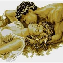 Схема вышивки «нежные чувства»