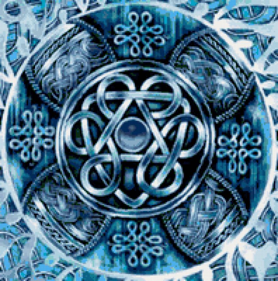 подушка - узор - предпросмотр