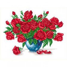 Схема вышивки «розы»