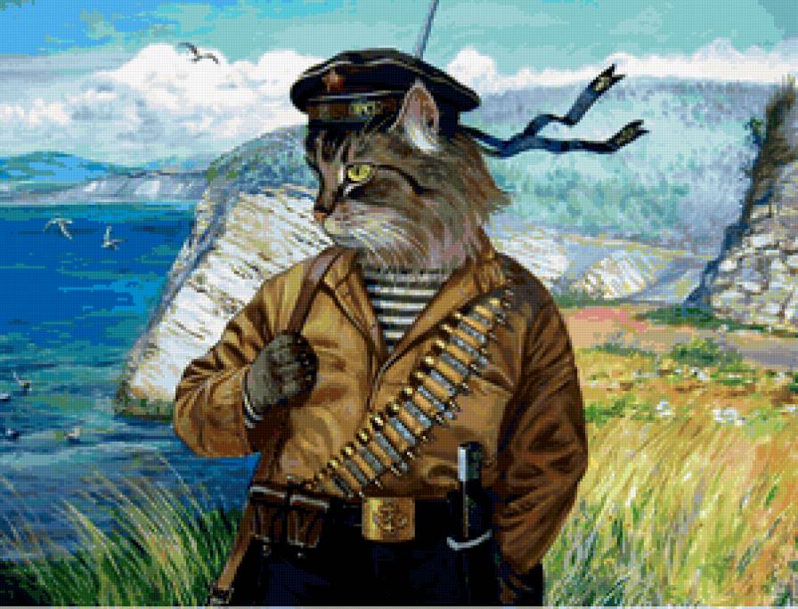 кот - кот, море - предпросмотр