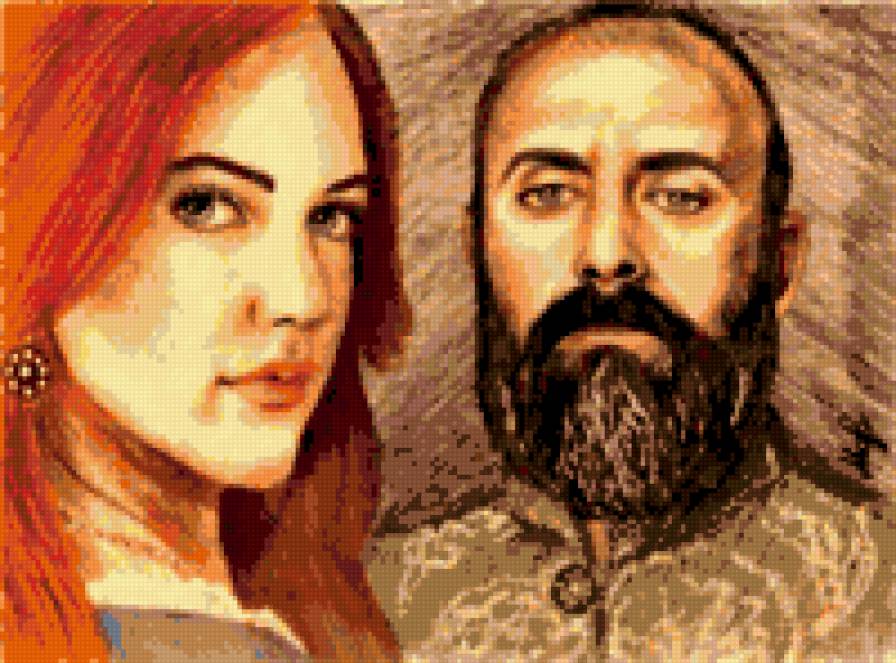 султанша и султан - люди, любовь, пара - предпросмотр