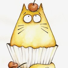 Схема вышивки «Кексик»