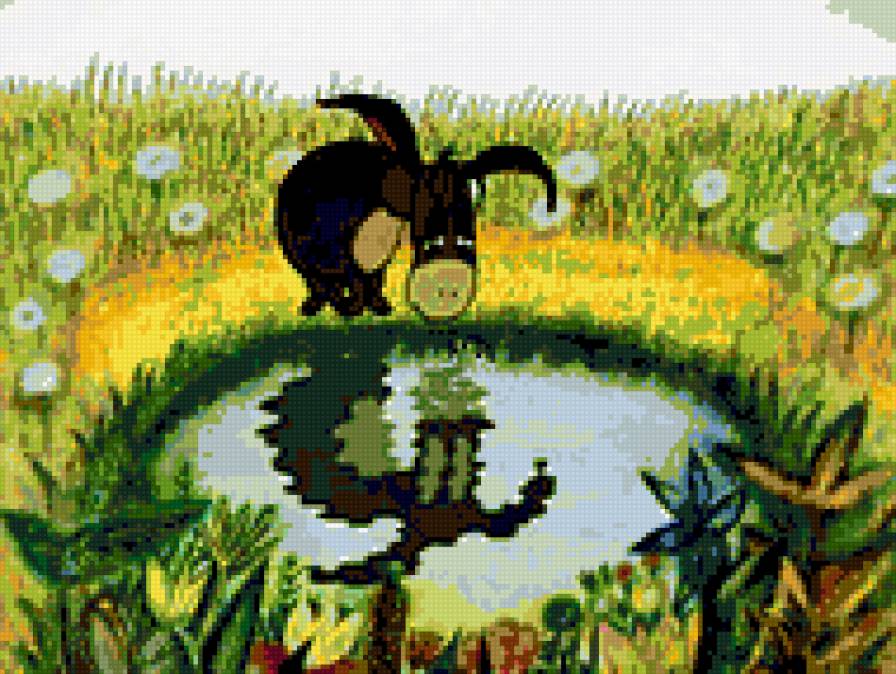 Ослик Иа - ослик, мультфильмы, детям - предпросмотр