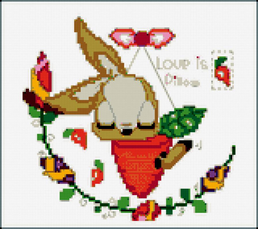 зая - мультик, ребенок, морковка, сказка, заяц, детям, зайчик, цветы - предпросмотр