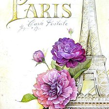 Оригинал схемы вышивки «Париж» (№379009)