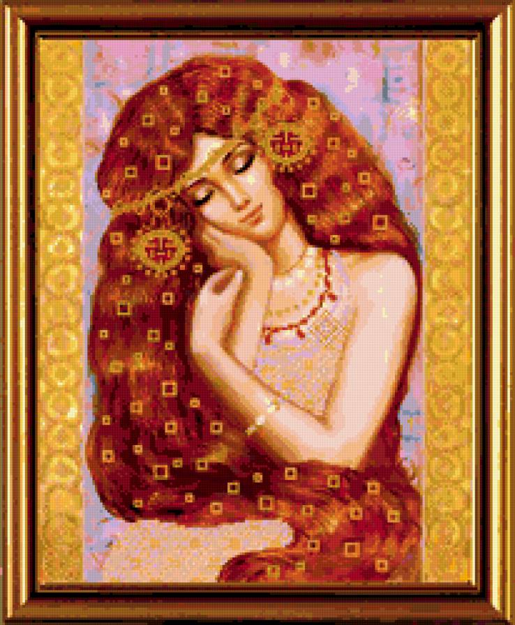 купава - красавица, леди, женщина - предпросмотр