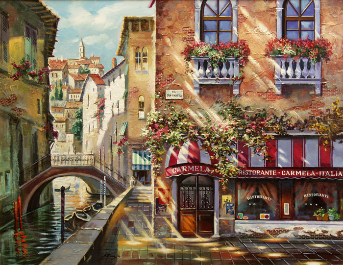 улочка италии - оригинал