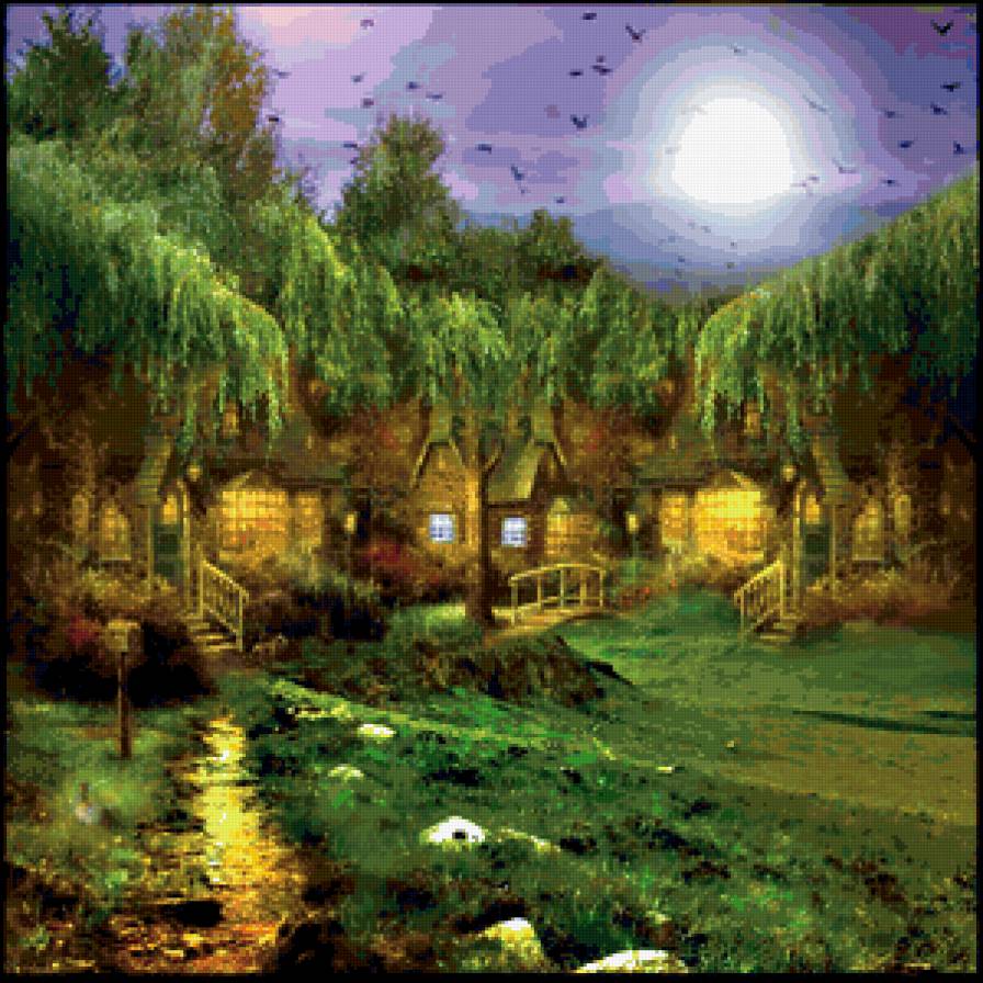 летний вечер - предпросмотр