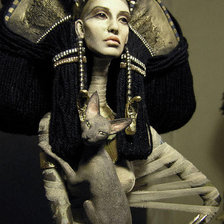 Оригинал схемы вышивки «египетская царица» (№379268)