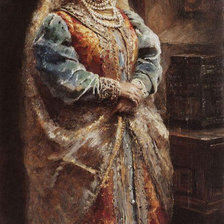 Схема вышивки «боярыня»