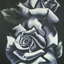 Схема вышивки «Розы»