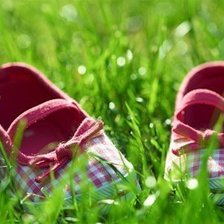 Схема вышивки «Туфельки»