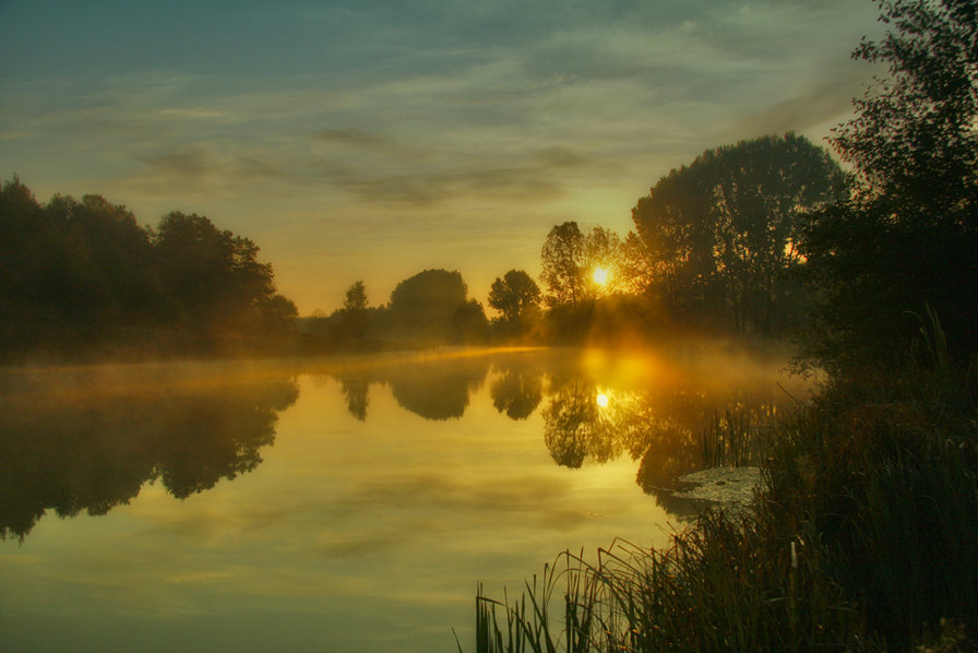 закат - пейзаж - оригинал
