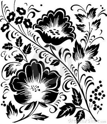 узор - цветы, узоры - оригинал