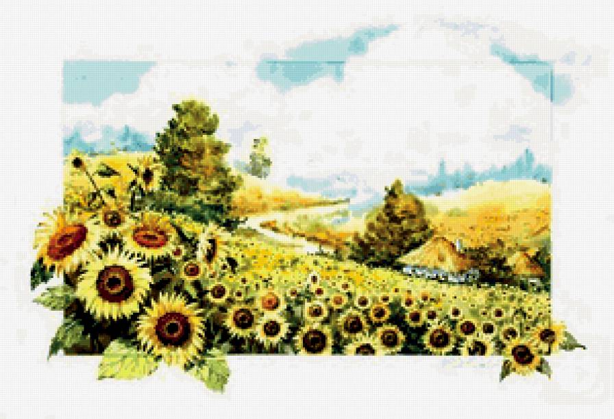 картина - букет, цветы - предпросмотр