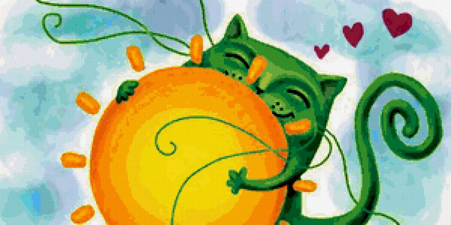 Весёлый котик - кот - предпросмотр