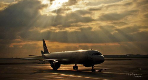 Самолёт. одиночество - самолет - оригинал