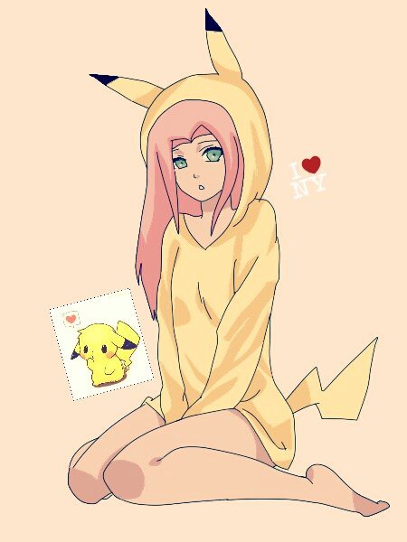 сакура пикачу - оригинал