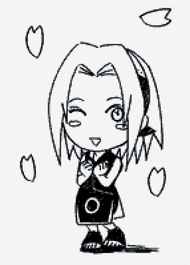 чиби сакура - предпросмотр