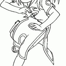 Схема вышивки «сакура»