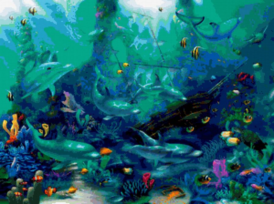 №381274 - море, рыбы, океан - предпросмотр