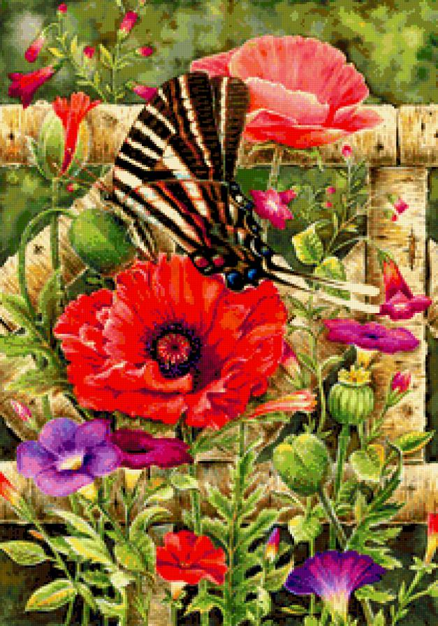 №381340 - девушка, фэнтези, цветы, живопись, дети, картины, красота женщины - предпросмотр