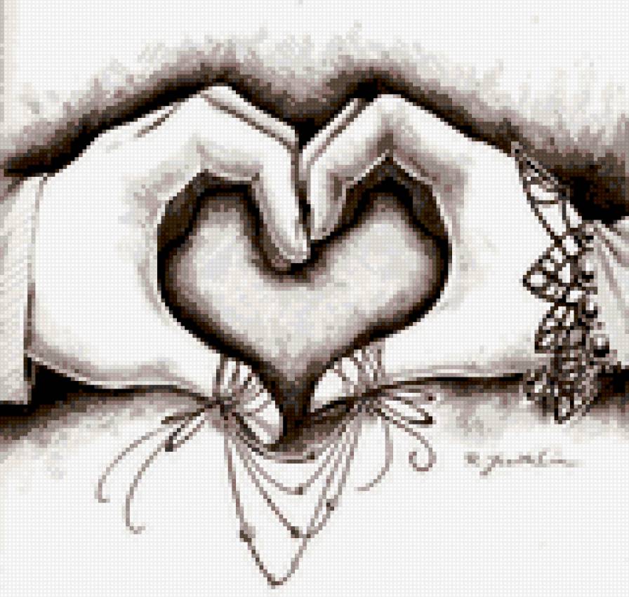 навсегда - любовь, руки - предпросмотр