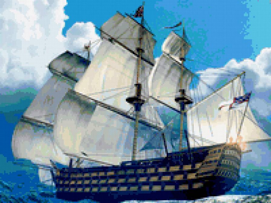 Моновар - пираты, корабли, 17 век - предпросмотр