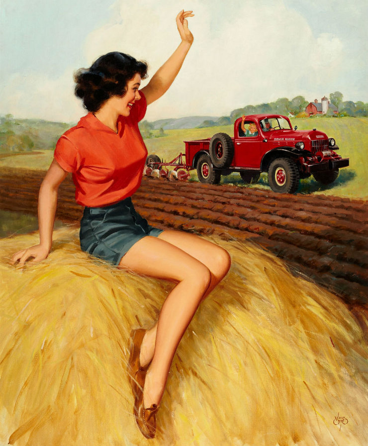 девушка - оригинал