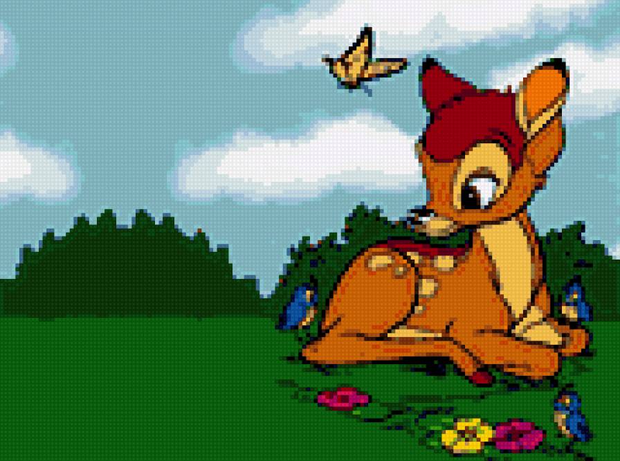 маленький бемби - бемби, мультики, детское - предпросмотр