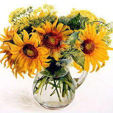 Схема вышивки «букет»