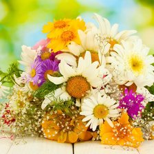 Схема вышивки «цветы»