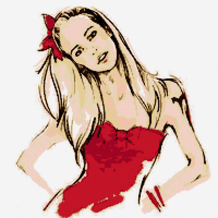 девчонка - девушка, портрет. люди - предпросмотр