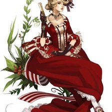 Схема вышивки «интриганка»