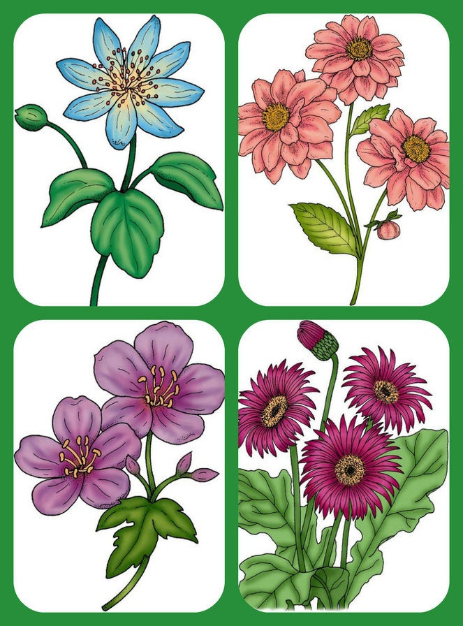 цветочное панно - оригинал